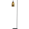 Clearance Vloerlamp 1262-05-05-10 Quinto Smoke Vloerlampen