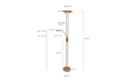 Hot Vloerlamp 7500BR Biron Mexlite Vloerlampen