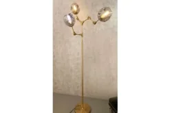 Clearance Vloerlamp 3-lichts Messing Cas Vloerlampen