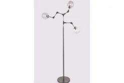 Vloerlampen-Toms Luxury Lights Vloerlamp 3-lichts Zwart Cas