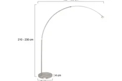 Vloerlampen-Steinhauer Vloerlamp Sparkled Light