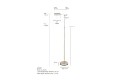 New Vloerlamp 5895ST Mexlite Vloerlampen