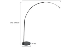 Vloerlamp 7268ZW Sparkled Light Vloerlampen