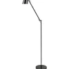 Vloerlampen-Highlight Vloerlamp Zwart Metallic
