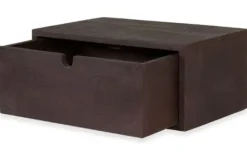 Wandconsole Espresso SE-23.076 Hover Nachtkastjes|Hangkasten