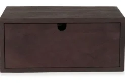 Wandconsole Espresso SE-23.076 Hover Nachtkastjes|Hangkasten