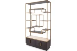 Opbergkasten|Boekenkasten-Richmond Interiors Wandkast 212822 Claremont