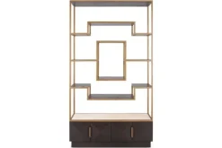 Opbergkasten|Boekenkasten-Richmond Interiors Wandkast 212822 Claremont