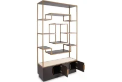 Opbergkasten|Boekenkasten-Richmond Interiors Wandkast 212822 Claremont