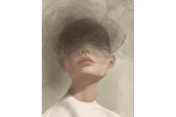 Wandkleden-Urban Cotton Wandkleed Blind Mist