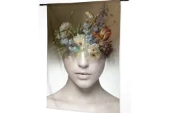 Wandkleden-Urban Cotton Wandkleed Bloom