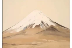 Wandkleden-Urban Cotton Wandkleed Fuji Mountain