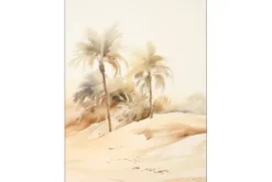 Wandkleden-Urban Cotton Wandkleed Palm Dust