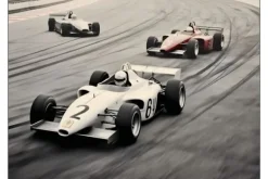 Wandkleden-Urban Cotton Wandkleed Race Track