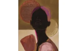 Wandkleden-Urban Cotton Wandkleed Silhouette Lady