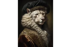 Hot Wandkleed Snow Leopard Wandkleden