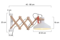 Sale Wandlamp 7900BE Woody Wandlampen