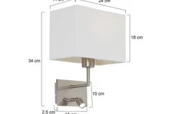 New Wandlamp 1472ST Nouveau Mexlite Wandlampen