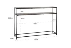 Wandtafels-Richmond Interiors Wandtafel 210433 Chandon