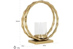 Decoratie-Richmond Interiors Windlicht 211587 groot Merlyn