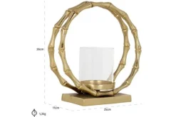 New Windlicht 211586 klein Merlyn Decoratie