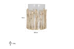 Decoratie-Richmond Interiors Windlicht 211008 Loretta