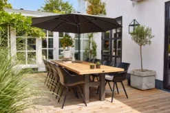 Tuinartikelen- Zweefparasol r300cm Antraciet 14.121.178 Shadowflex